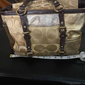 Coach patchwork purse
